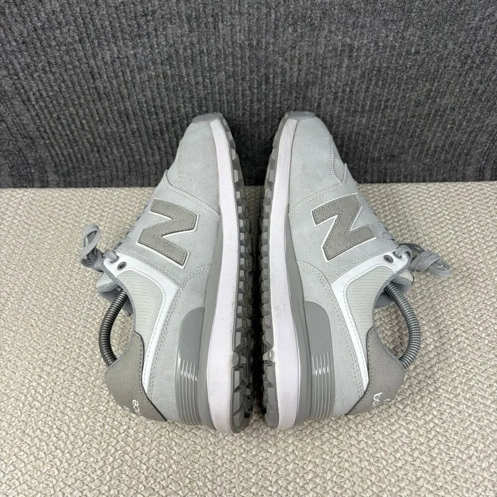 New Balance 574 Greens V2 Spikeless Golf Shoes Grey White Mens 9.5 2E WIDE